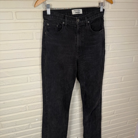 Reformation Black Erie Cindy Bootleg Jeans, Women’s Size 27 - Picture 4 of 12